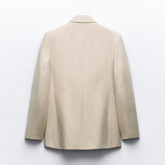 Zara SHINY-EFFECT Matching Suit Set Size Medium - Picture 7 of 15